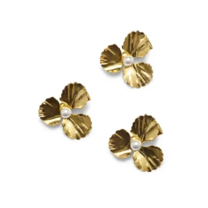 Poppy Pearl Clip Set of 3