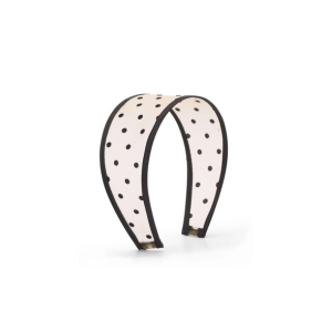 Giselle Wide Sheer Polka Dot Headband