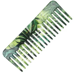 Botanical Comb - Green Floral